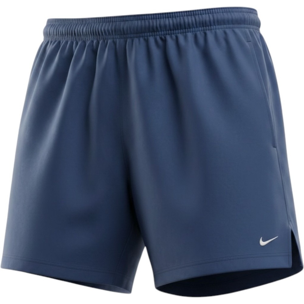 Nike Mens XL Navy Blue Dri-FIT Running Shorts Elastic Waist Athletic Gym